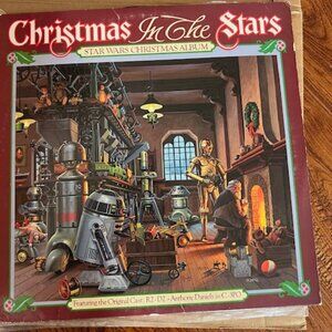 STAR WARS Christmas in the Stars Vinyl Album (Rare, vintage, original)